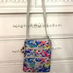 A brand new Floral shoulder Kipling Bag